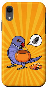 iPhone XR Parrot Wants Seeds Not Candy I Violet CfBAOlbN X}zP[X