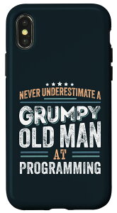 iPhone X/XS Grumpy Old Man at Programming ʔMtg X}zP[X