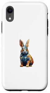 iPhone XR �E�T�M �􉽊w�͗l �E�T�M ���b�L�[ ���r�b�g �A�[�g���[�N�f�U�C�� �X�}�z�P�[�X