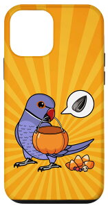 iPhone 12 mini Parrot Wants Seeds Not Candy I Violet �C���f�B�A�������O�l�b�N �X�}�z�P�[�X