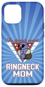 iPhone 12/12 Pro Coolest Ringneck Parrot Mom I Violet �C���f�B�A�������O�l�b�N �X�}�z�P�[�X