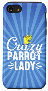 iPhone SE (2020) / 7 / 8 Crazy Parrot Lady | CG[ CfBA OlbN X}zP[X