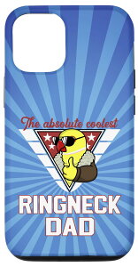 iPhone 12/12 Pro Coolest Ringneck Parrot Dad I �C�G���[ �C���f�B�A�������O�l�b�N �X�}�z�P�[�X