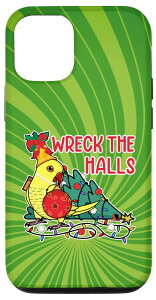 iPhone 12/12 Pro Parrot Wrecks The Halls I �C�G���[ �C���f�B�A�� �����O�l�b�N �X�}�z�P�[�X
