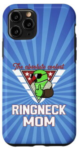iPhone 11 Pro Coolest Ringneck Parrot Mom I �O���[�� �C���f�B�A�� �����O�l�b�N �X�}�z�P�[�X