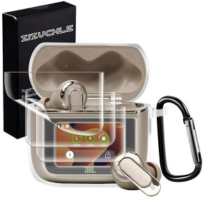 ZIZUCHLE For JBL TOUR PRO 3P[X NA yJBL TOUR PRO 3tB*3 tz cA[v3یP[X TPUf ΂݂ɂ Sʕی wh~ h~ cA[v3 cover ANZT[  i