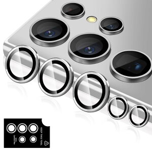 Kakuki for Galaxy S25 Ultra p JtB MNV[S25Eg JیtB ^ KX ϏՌ Ɨ^ IoI[o[h~ A~ JJo[ (Vo[)