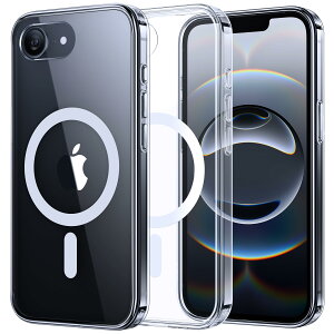 NIMASO iPhone 16e p P[X MagSafeANZT[Ή NA ϖh~ ϏՌ ČRMILKi SGSF PCw Phone 16e Ή P[X h~ ^ y CX[dΉ ACtH 16eΉi6.1