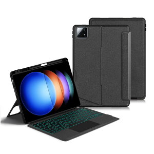 �c�u���Ή� Xiaomi Pad 6S Pro 12.4 �L�[�{�[�h �^�b�`�p�b�h �o�b�N���C�g�t�� �}�O�l�b�g�� �P�[�X ������ �V���I�~ Pad 6S Pro 12.4�C���` �L�[�{�[�h�P�[�X �J�o�[ ���C�z�� �g���b�N�p�b�h�t��