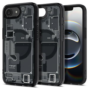 Spigen iPhone 16e P[X yMagSafezANZT[Ή }Olbg  Xgbvz[ ̓Ivg ČRMILKi EgEnCubhE}OtBbg ACS09141 ([EEub
