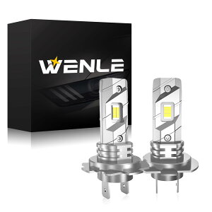 WENLE(EG) H7 led wbhCg VԌΉ  14000LM 30W zCg6000K DC12VԑΉ FMmCYh~ dH t@X tHOv LED ou ɐ 2{1Zbg