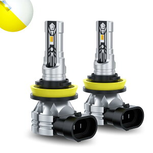 LEROTOPS 2F؂ւ H16/H8/H11 LED tHOv ̎TCY^ CSP`bv zCg/CG[ 12Vԗp t@X Ih~ mCY΍ i2Zbgj