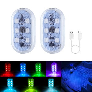 Futwod LEDCg ԓCg ^b`Cg 7Fؑ [v Led ԓ ArGgCg [d USB-C [Cg v ^Cg ėp V   J[pi ԓ ANZT