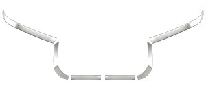 BRIGHTZ WR-V DG5 �����ʃX�e�����X���b�L�t�����g�O�������[�� 6PC �y GRI�|COV�|M�|131 �z WRV DG