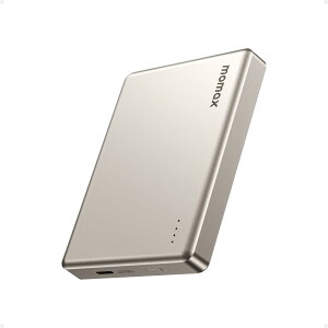 MOMAX oCobe[ }OZ[t 10000mAh MagSafeΉ ^ y RpNgy}Olbg/CXo͍ő15W / USB-C|[go PD20Wz  gя[d iPhone16/15/14/13/12V[YΉ 
