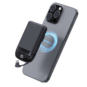 iWALK ^ oC obe[ MagSafeΉ yPD 40W}[dE10000mAheʁz}OlbgCX[d y ^ ^Cvc P[u ^ PSEF؍ς iPhone 16/15V[Y AndroidΉ