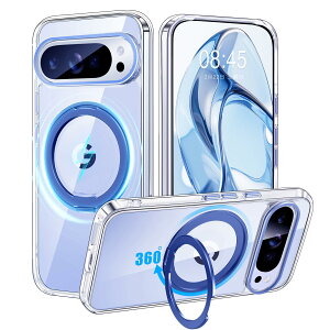 yČRMILKiEMagsafeΉzGoogle Pixel 10 / 10 Pro p P[X MagSafeΉ O 360°]X^h@\ cΉ  ΂ݖh~ CX[d Yی ϏՌ gуJo[ O[OsNZ