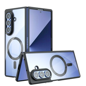 Galaxy Z Fold7 SC-56F/SCG34 P[X MagsafeΉ CX[d }bg  ČRMILKi ϏՌ }Olbg wh~ Yی MNV[ Z tH[h7 X}zP[X Jo[ iGalaxy Z Fold7
