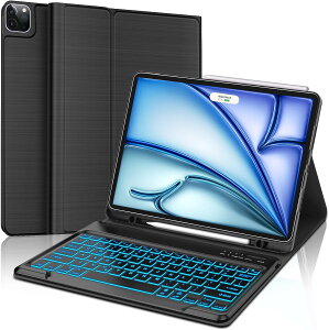 y2025NŐV^z iPad Pro 12.9C` L[{[htP[X y ^ ipad Air M2/M3 13C` P[X L[{[hJo[ 7FobNCg E }`yAO yz_[t px X