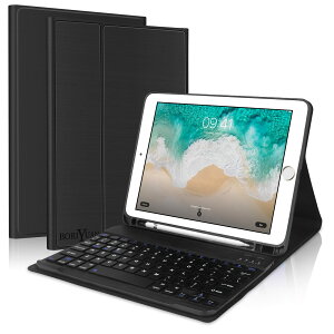 y2025NŁz iPad 9.7L[{[h P[X iPad 5 6 L[{[hP[XΉ iPad pro 9.7/i-Pad air/air2p L[{[h pencil[ E BluetoothL[{ [h 蒠^ I[gX[v@\t