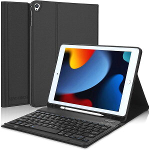 SENGBIRCH iPad 9世代 キーボード ケース 10.2インチ 第8/7世代 カバー 耐衝撃 ワイヤレス bluetooth iPad Air3 Pro 10.5 キーボード付きケース 脱着式 多角度調整 オートスリープ機能付き Pencil収納 全面保