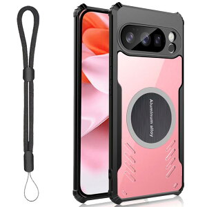 For Google Pixel 10 Pro P[X Jo[ MagsafeΉ yYEZHUzQ[~ON[OP[X OtFM݌v ANhՌیJo[ RKih?Ή X}zP[X(ubN)