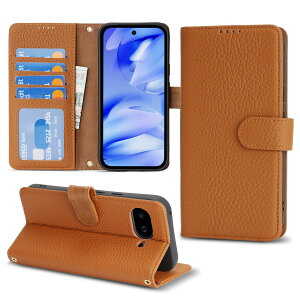 DEYHU 対応 Google Pixel 9a ケース 手帳型 グーグルピクセル9a ケース 本革 カード収納 スタンド機能 ピクセル9a ケース 大容量 財布型 耐衝撃 pixel 9a スマホケース レザー アースイエロー