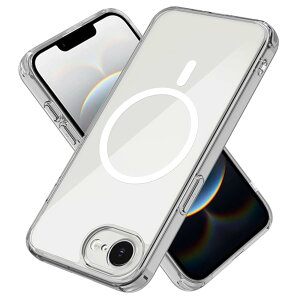 iPhone 16E p P[X MagsafeΉ NA PCw phone 16E Ή  Jo[ ACtH 16E Kp X}zP[X ω ϏՌ TPU op[ Xgbvz[ SMPURF SPC16EH1C