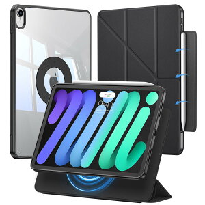 iPad mini7 P[X (A17 ProA2024) iPad mini 7/6 P[X ܂肽݃X^h O\}OlbgJo[ cu/uX^h Pencil Pro/USB-C Ή ϏՌ ϗی