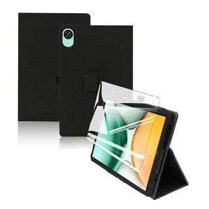 For Bmax I8 Plus �P�[�X �t�B���� �Z�b�g Bmax I8 Plus 8.68�C���` �p �ی�P�[�X �K���X�t�B���� �y�� �p�x���� �㎿PU�� �S���ʃJ�o�[ �ϏՌ� �y�u���b�N�z+�ی�t�B����1��