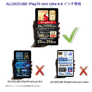 ALLDOCUBE iPlay70 mini ultra 8.8 C`^ubgPC P[X O܁AyʁA ^  SʕیiubNj