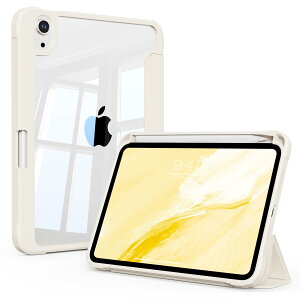 zoyu iPad Mini A17 Pro P[X iPad Mini 7/6 P[X 8.3C` 2024/2021 obNJo[ NA yV[ Pencil2/ProCX[dΉ I[gX[v@\ O܂ TPU PUU[ y ^