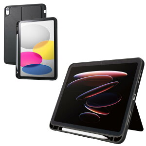 GR iPad A16 11 11C` 2025N 10.9C` 10 2022N P[X \tgP[X X^ht Apple Pencil[ ubN TB-A25RUCSTBK