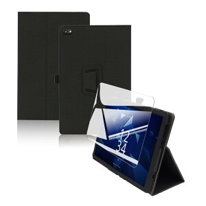 For Z DIGNO Tab2 5G KYT35/Tab2 5G KC-T306 P[X tB Zbg Z DIGNO Tab2 10.1C` p Jo[ KXtB y px ㎿PU SʃJo[ ϏՌ yubNz+یtB1