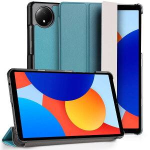 GeeRic Xiaomi Redmi Pad SE 8.7 �Ή� �P�[�X 8.7�C���` Xiaomi Redmi Pad SE 4G �Ή� �ی�J�o�[ �^�u���b�g�P�[�X �蒠�^ �X�^���h�P�[�X �I�[�g�X���[�v�@�\ �y�� ���^ �ϏՌ� ���h�~ �~���g�O���[��