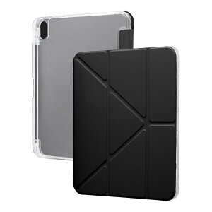 MS�\�����[�V�����Y iPad 11inch (A16)/iPad 10.9inch (��10����) �c���X�^���h�\ �w�ʃN���A�t���b�v�P�[�X �u���b�N MP-MITM22CFBK