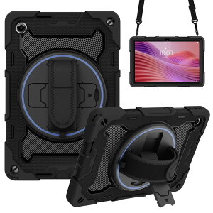 Aokil For Lenovo Tab 2025 10.1�C���` �P�[�X ���m�{ Tab TB311FU/XU ZAEH0063JP/ZAEH0157JP�p �o�b�N�J�o�[ �ϏՌ� �n�[�hPC �V���R���� �O�w�\�� �n���h�X�g���b�v 360�x��]�X�^���h �y���z���_�[�t�� �V����