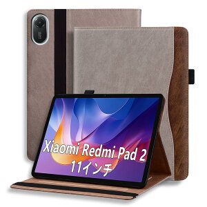 TOO&SOO for Xiaomi Redmi Pad 2 �P�[�X 2025 redmi pad2 11�C���` �J�o�[ �X�^���f�B���O�@�\ ���b�h�~�[Pad 2 �P�[�X �r�W�l�X�X�^�C�� �_�炩��TPU ���y�� �ϏՌ� ���b�h�~�[�p�b�h2�J�[�h�X���b�g�ƌ���