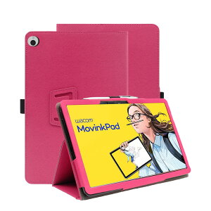 For Wacom MovinkPad 11P[X 11.45 C` ^ubg P[X 360°Sʕی ܂X^hp yz_[t ㎿PUU[ LYh~ y Sʕی(bh)