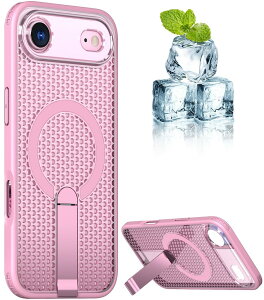 YUZOR for iPhone 17 Air P[X p M bV X}zP[X MagSafeΉ X^ht ACtH17 Air Jo[ ~ wh~ ϏՌ ČRMILKi擾 Xgbvz[t 6.6C` (iPhone1