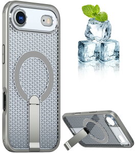 YUZOR for iPhone 17 Air P[X p M bV X}zP[X MagSafeΉ X^ht ACtH17 Air Jo[ ~ wh~ ϏՌ ČRMILKi擾 Xgbvz[t 6.6C` (iPhone1