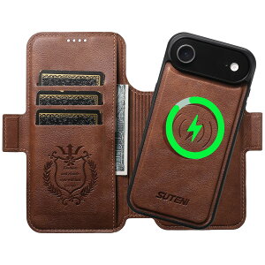 JCGOOD iPhone 17 Air P[X 蒠^  2in1 O\ MagSafeΉ phone17air P[X 蒠 CE J[h[ }OZ[t CX[dΉ ACtH17air P[X X^h@\ z