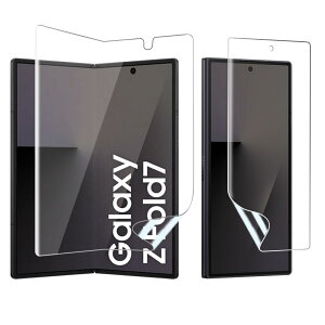 AnnTec For Galaxy Z Fold7 tB یtB C LYh~ wF x _炩 P[XɊ ^ CAȂ  TPU ߗ au SCG34 SC-56F tB