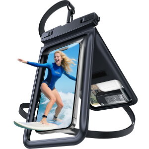 MINSLIS �X�}�z �h�� �P�[�X�yIPX8���S�h���z�����^�b�`�Ή��y2�{���[�z�������[ �_�u���|�P�b�g �����C/�C/�v�[��/����Ή� �����ߗ���� ��F�� ������ �X�g���b�v�t�� iPhone/Android�p �g��