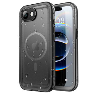 SPORTLINK iPhone 16e p hP[X iPhone 16e MagSafe P[XSh IP68h }Olbg MagSafeΉ h ho ϏՌ 360°Sʕی QI[d tFCXID FؑΉ CX[d tFCXID F