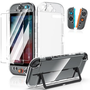 Switch 2 KXtB+ Switch 2 NAP[X+XeBbNLbv Amzstar [dx9H] Switch 2 یLbg  Uh~ Switch 2 یJo[ PC+TPUގ ǃfhbNΉ EȒP ΂݂