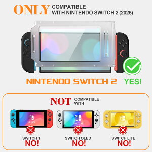 Teyomi [2pbN] ی KXtB Nintendo Switch 2 [7.9C`] 2025Ή HDNAKX Nintendo Switch 2p CAȂ h~ ^b`x wh~ 9Hdx  h~ t