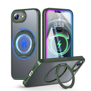 MINIKA iPhone 16e p P[X Magsafe Ή 360x] X^ht @\ X}zP[X ӂ16e P[X ČRMILKi ϏՌ ϖh~ wh~ }OZ[t O }Olbg CX[