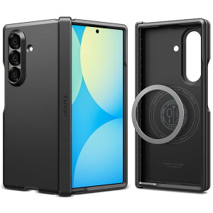 Spigen yn18N̋ZṕzGalaxy Z Fold7 P[X qWی ϏՌ MagFitΉ wh~ Yی ^tA[}[EvE}OtBbg ACS09549 (ubN)