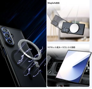[MagSafeΉEw[] Galaxy Z Fold 7 P[X MagSafeΉ Samsung MNV[ZtH[h7 5G SC-56F / SCG34 P[X }Olbg }bg }OlbgJ[}EgΉ ϏՌ ^ X}z